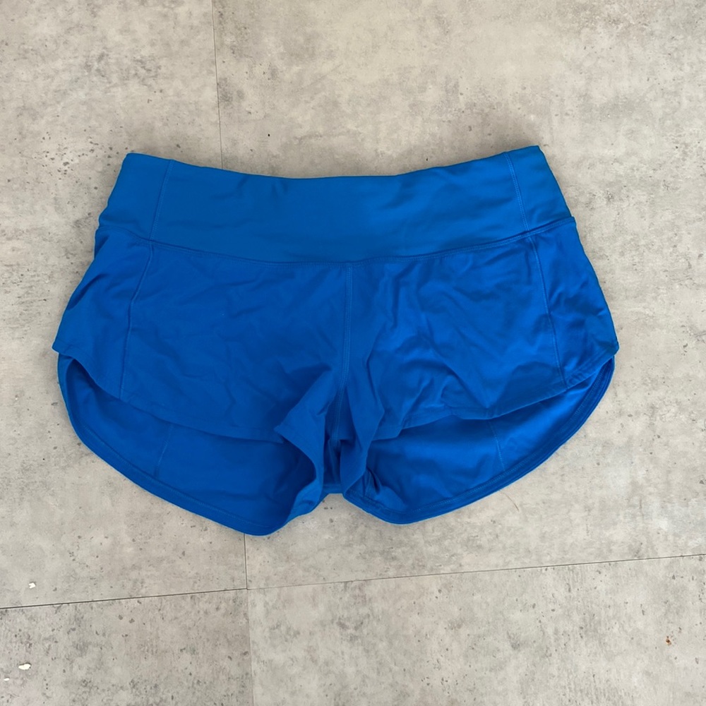 Rare blue lululemon shorts